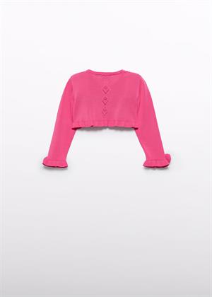 Mayoral Abel Lula Kız Bebek Olive Bolero Mercan