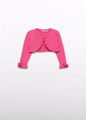 Mayoral Abel Lula Kız Bebek Olive Bolero Mercan