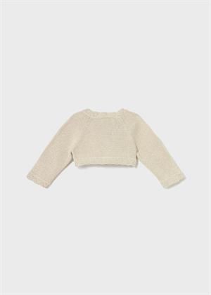 Mayoral Newborn Kız Bebek Merserize Bolero Bej