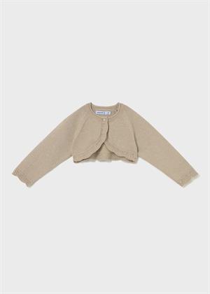 Mayoral Kız Bebek Merserize Bolero Bej