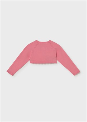 Mayoral Kız Bebek Merserize Bolero Pembe