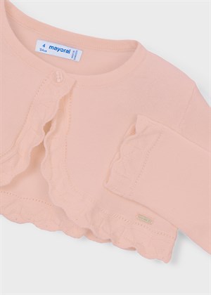Mayoral Kız Çocuk Merserize Bolero Pembe