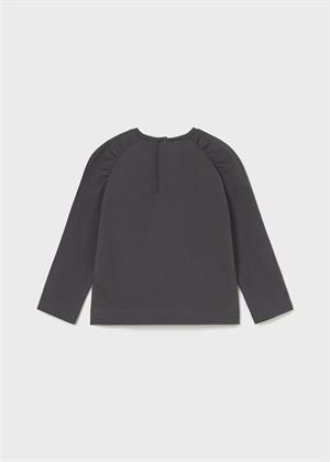 Mayoral Kız Bebek Sweatshirt Siyah