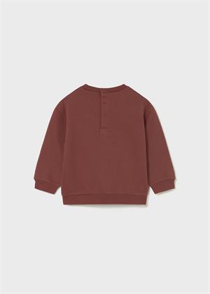 Mayoral Kız Bebek Sweatshirt Kahverengi
