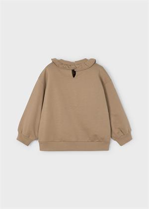 Mayoral Kız Çocuk Sweatshirt Krem