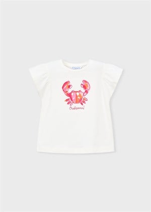 Mayoral Kız Çocuk Baskılı Tshirt