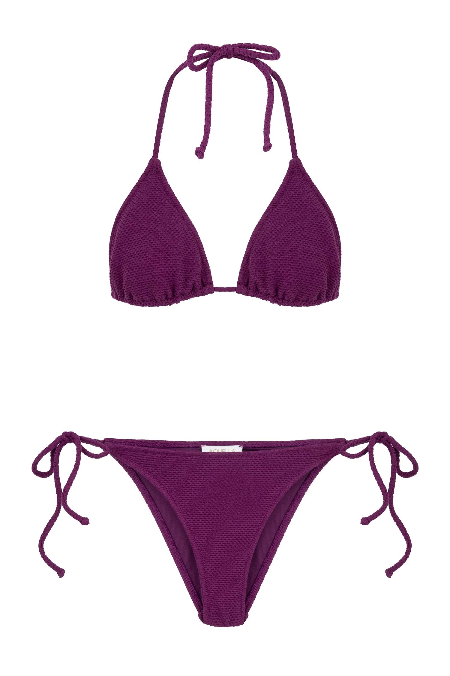 Dokulu Üçgen Bikini Takım