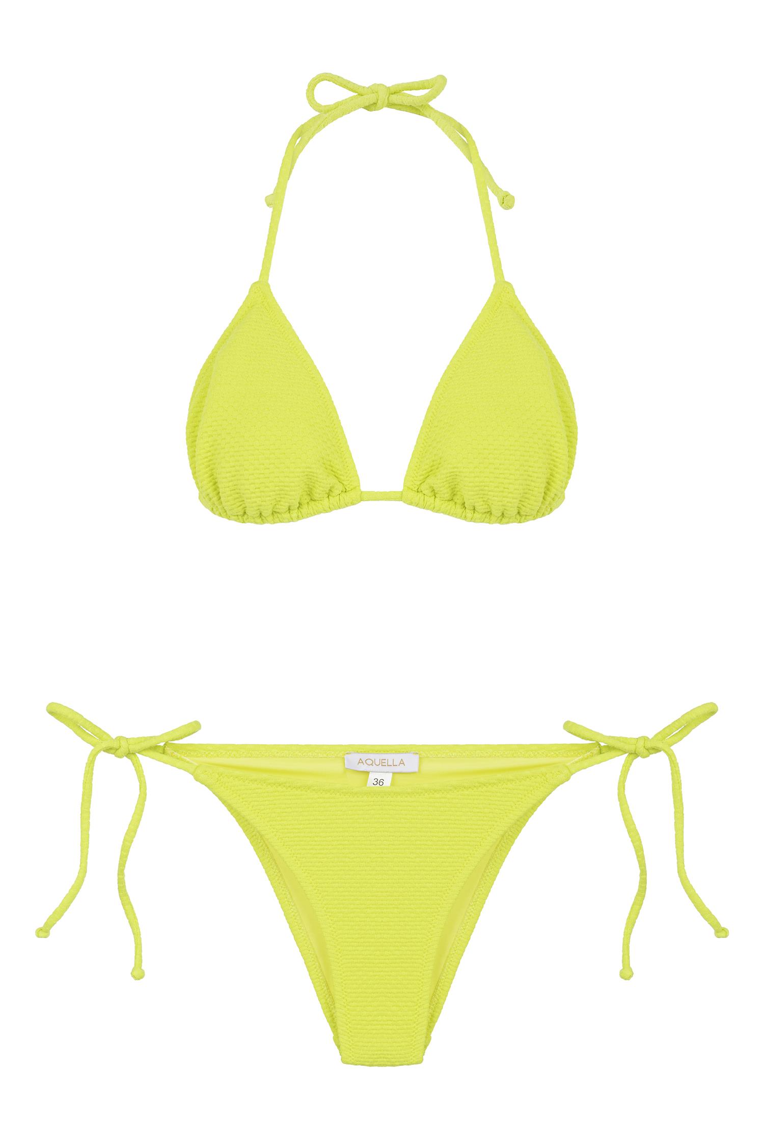Dokulu Üçgen Bikini Takım
