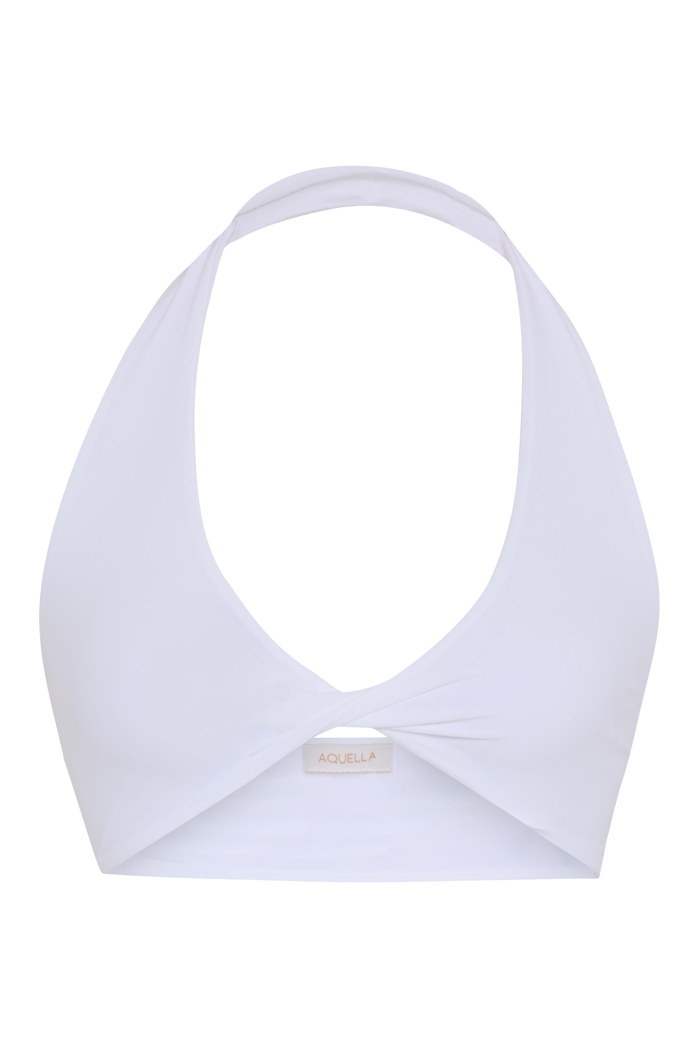 Büzgülü Beyaz Crop Top
