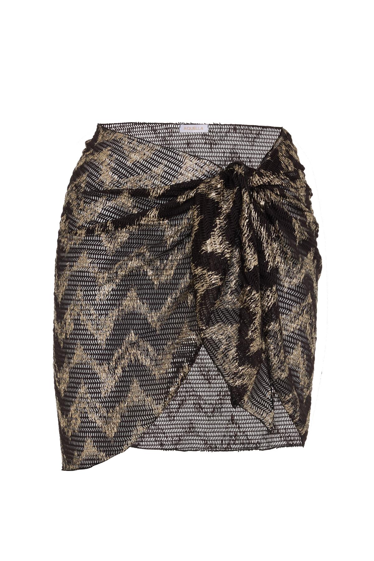 Gold Zigzag Desen Pareo
