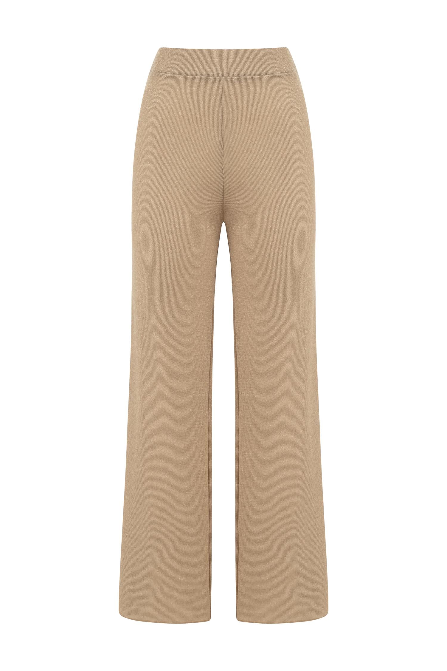 Gold Dokulu Plaj Pantolon