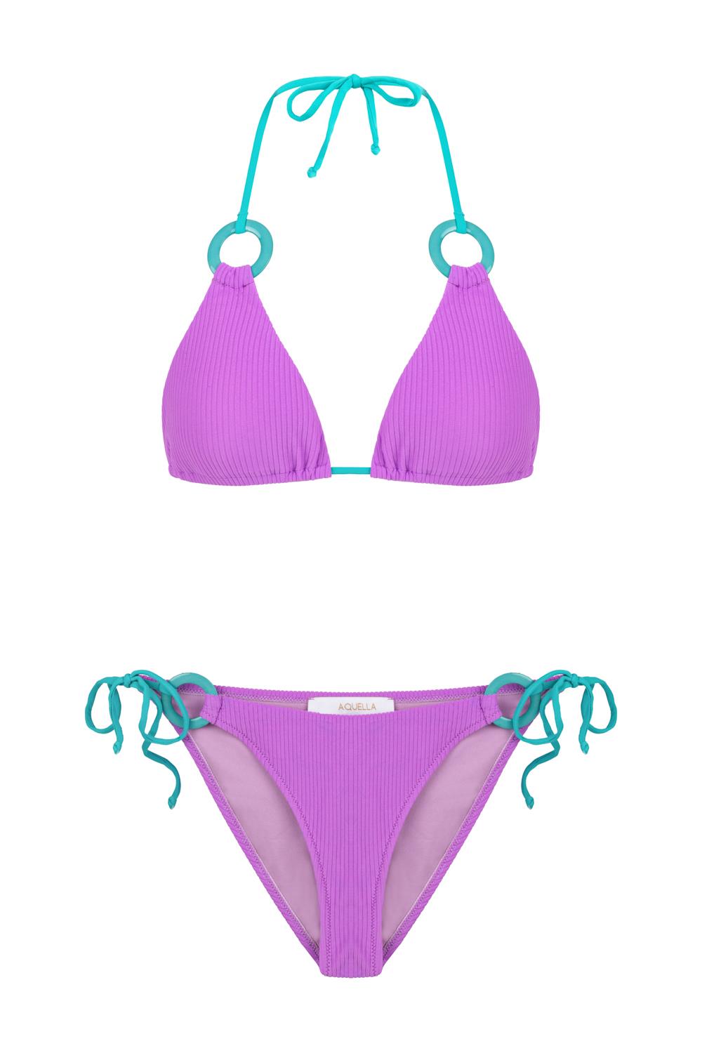 Dokulu Üçgen Bikini Takım