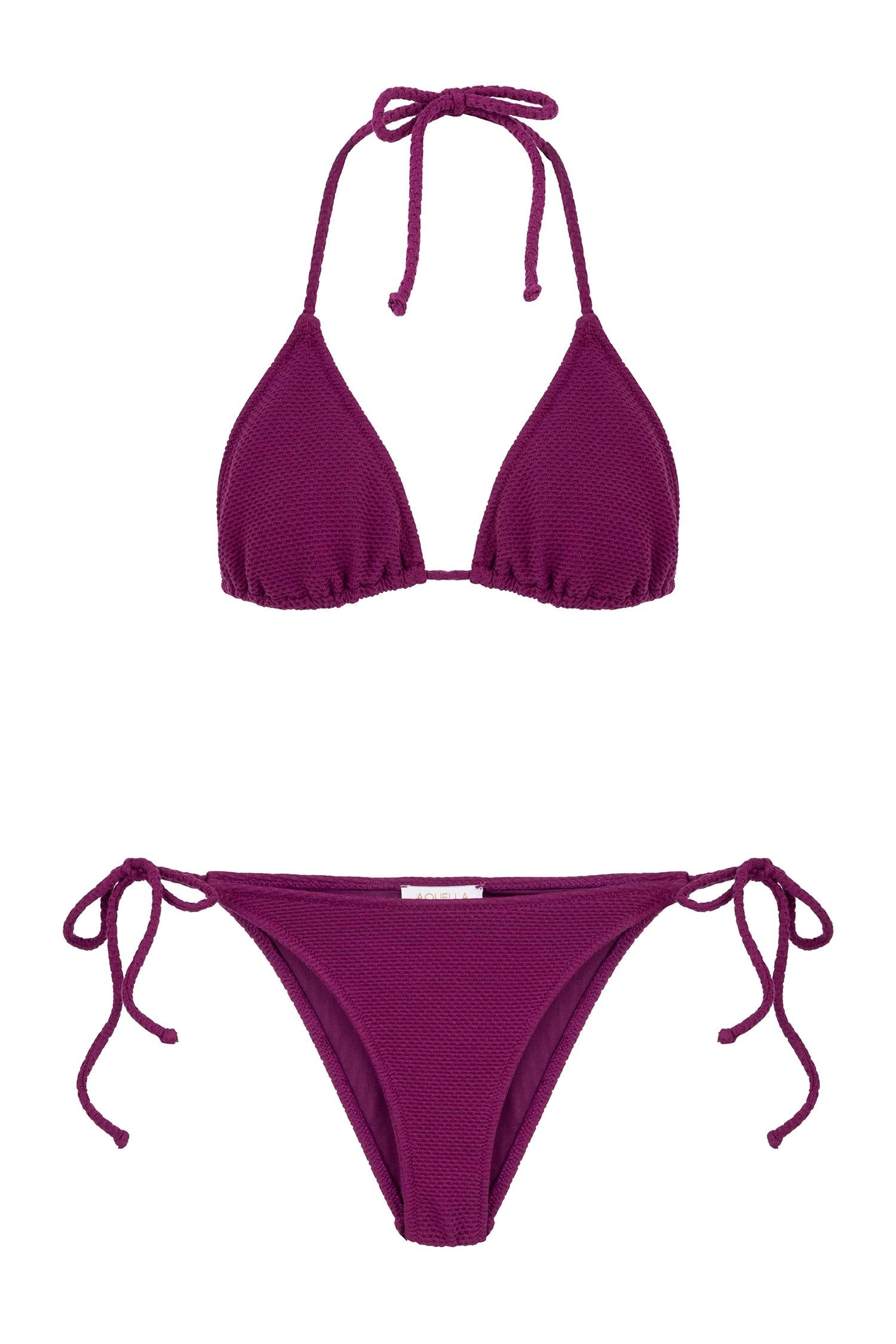 Dokulu Üçgen Bikini Takım