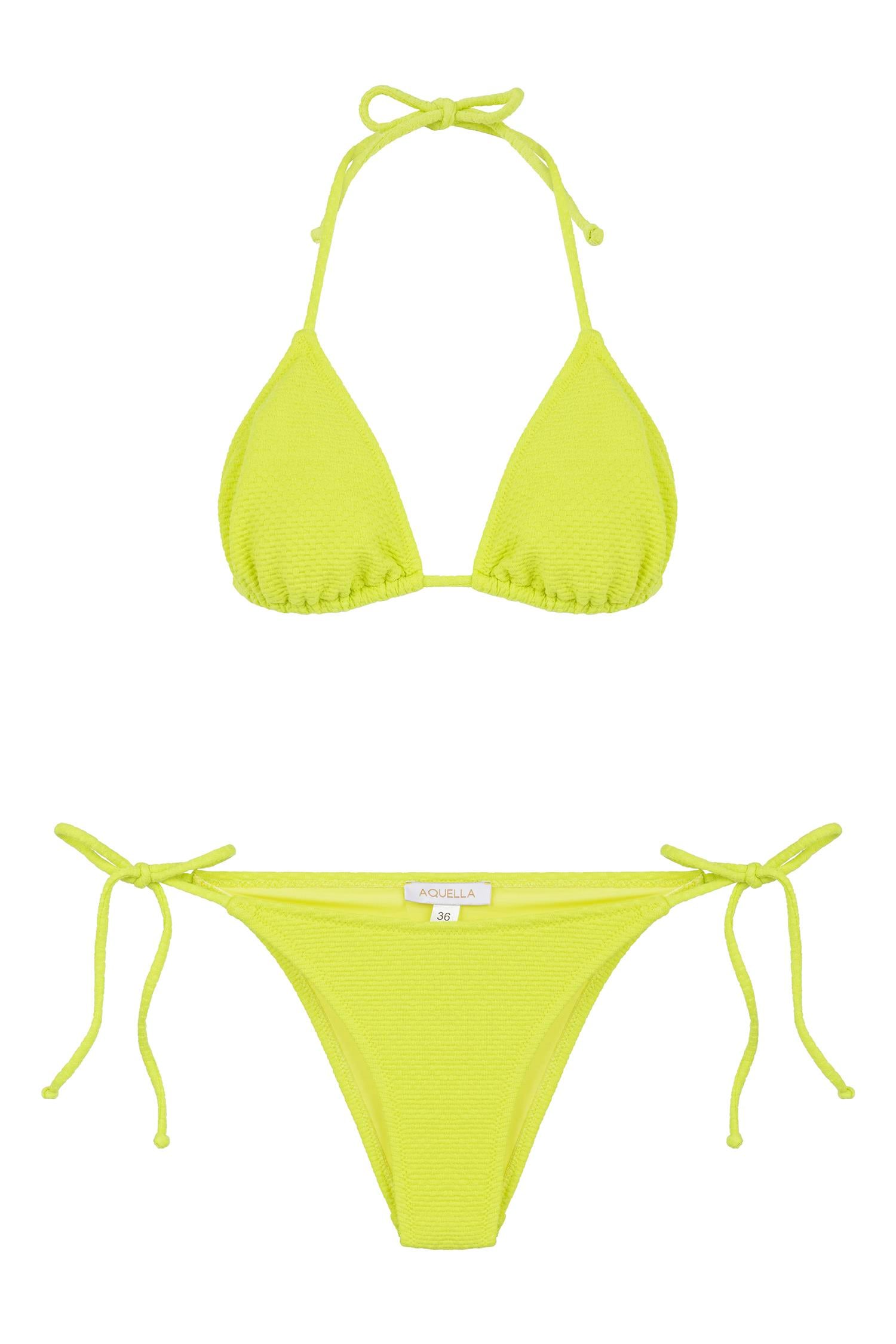 Dokulu Üçgen Bikini Takım