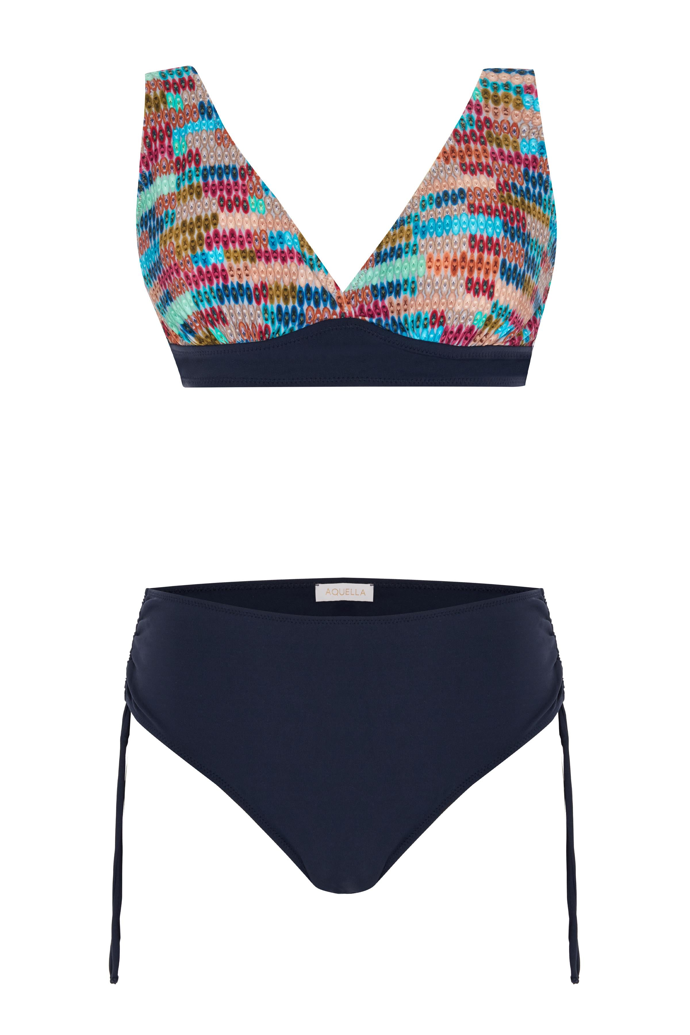 Nadide Renkli Bikini Takım