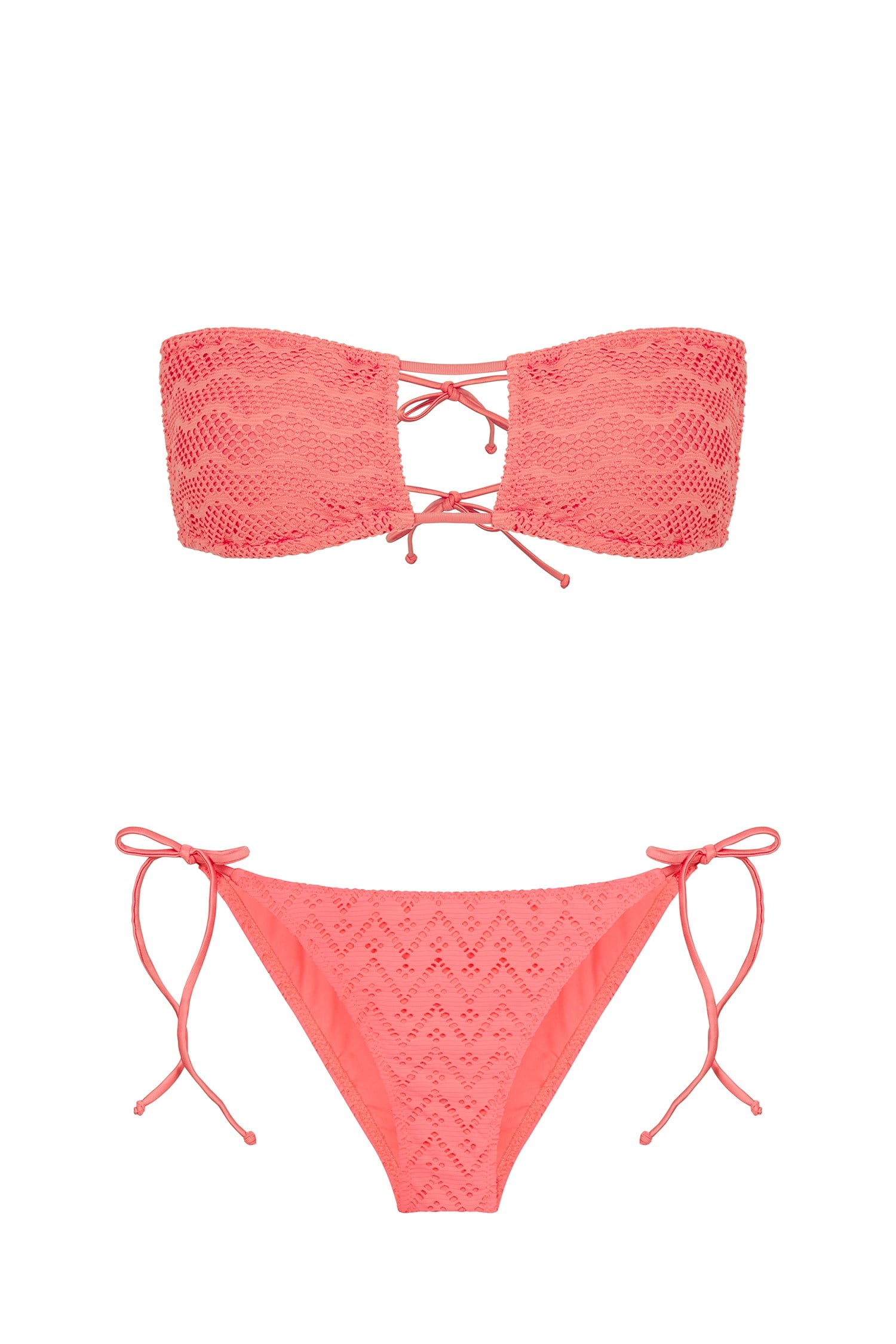 Straplez Halter Bikini Takım