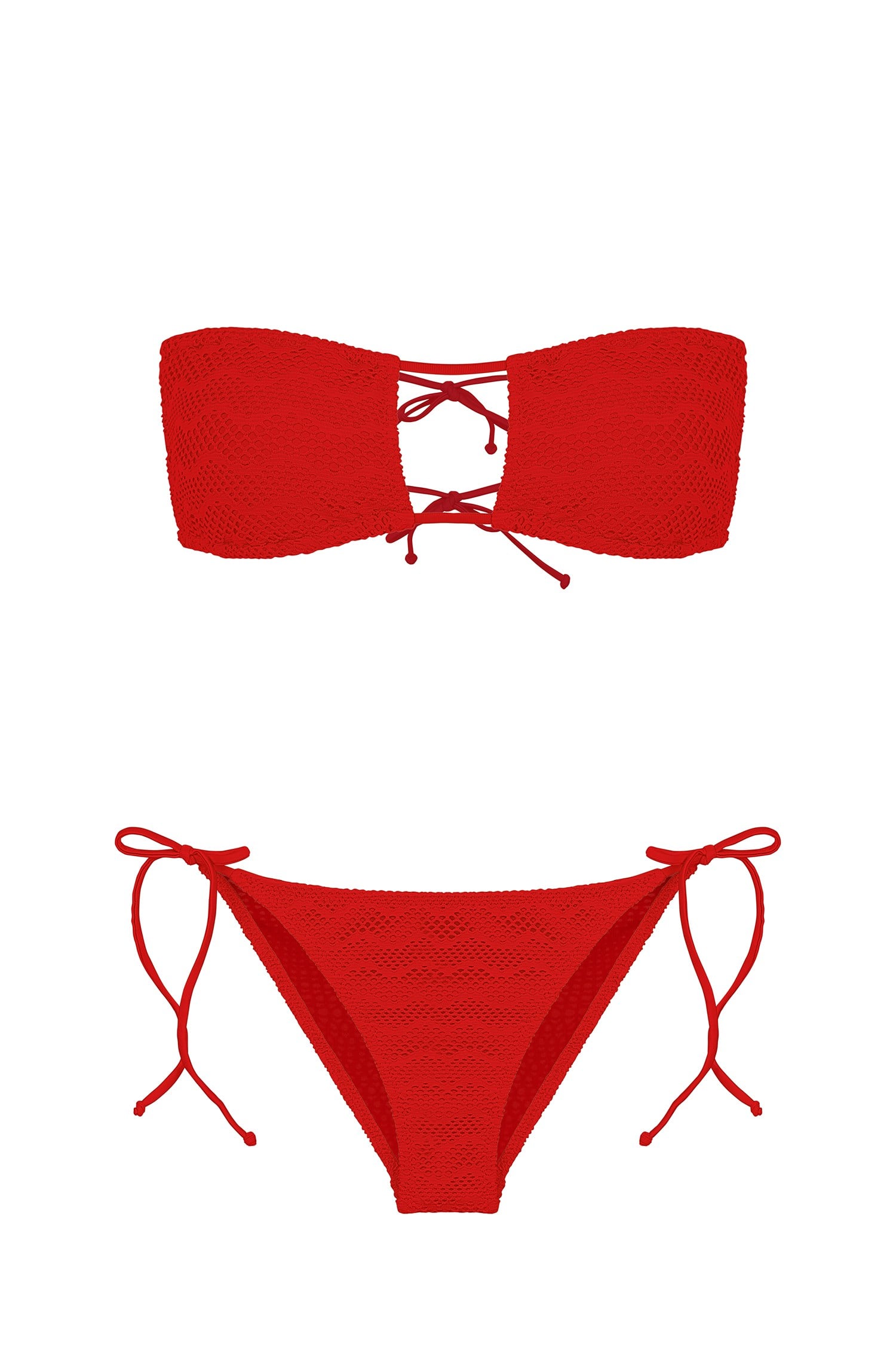 Straplez Halter Bikini Takım