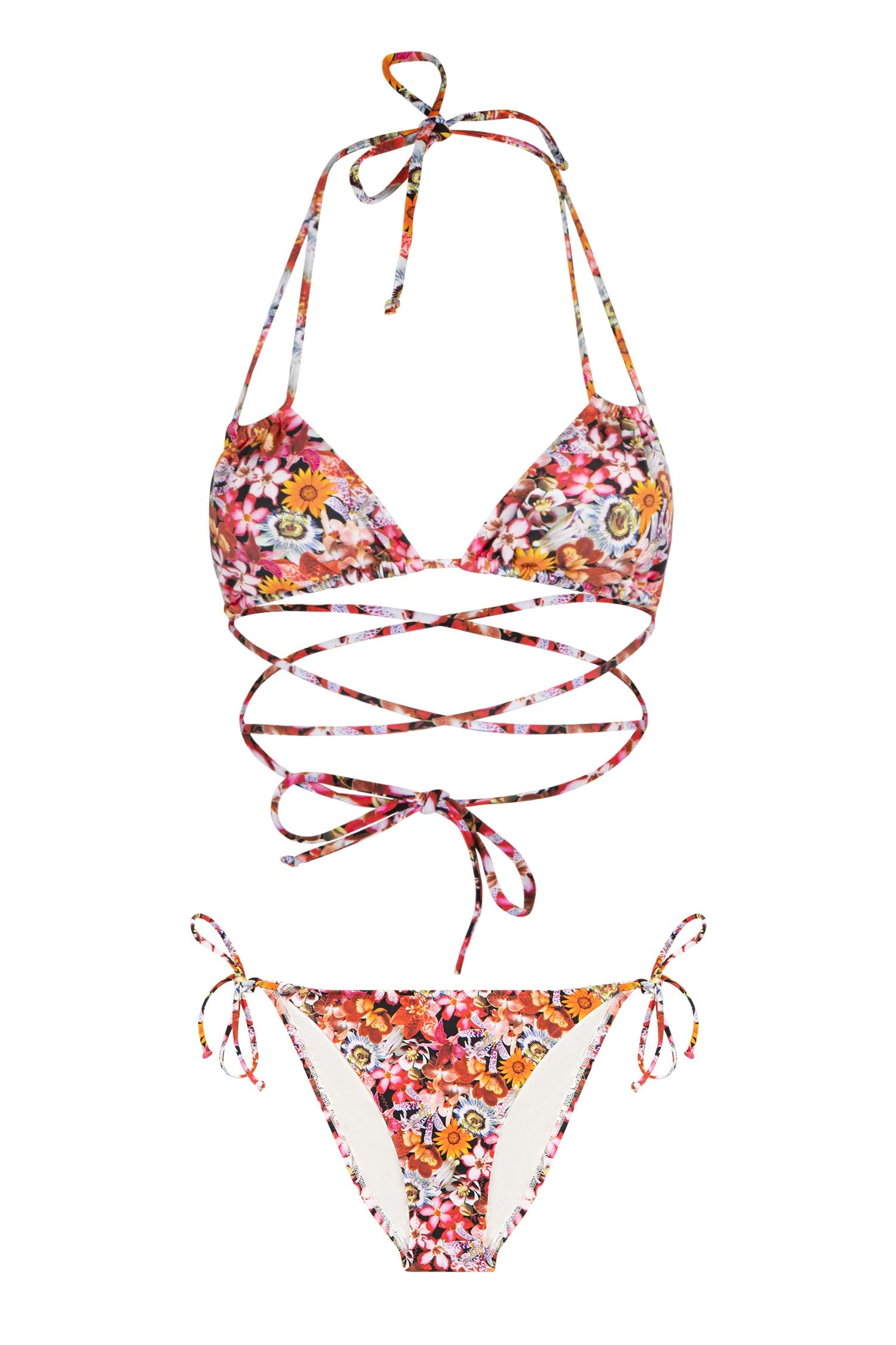 Üçgen Bağlamalı Bikini Takım