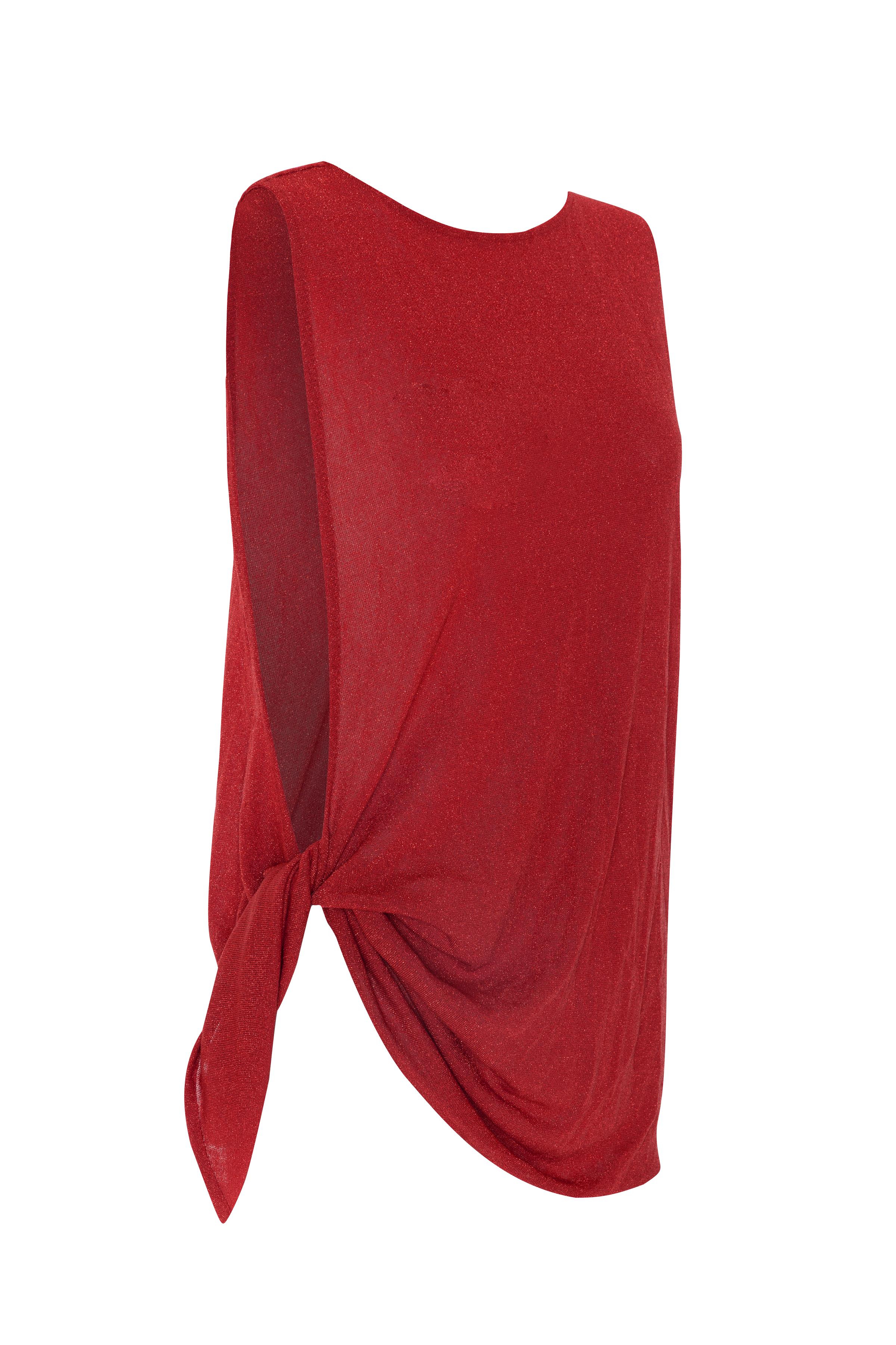 Lurex Simli Kiremit Tunik