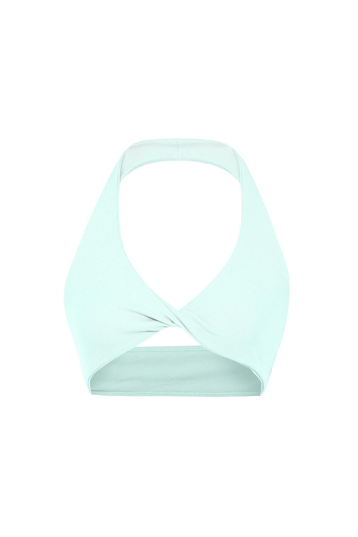 Kaşkorse Mint Yeşili Crop Top