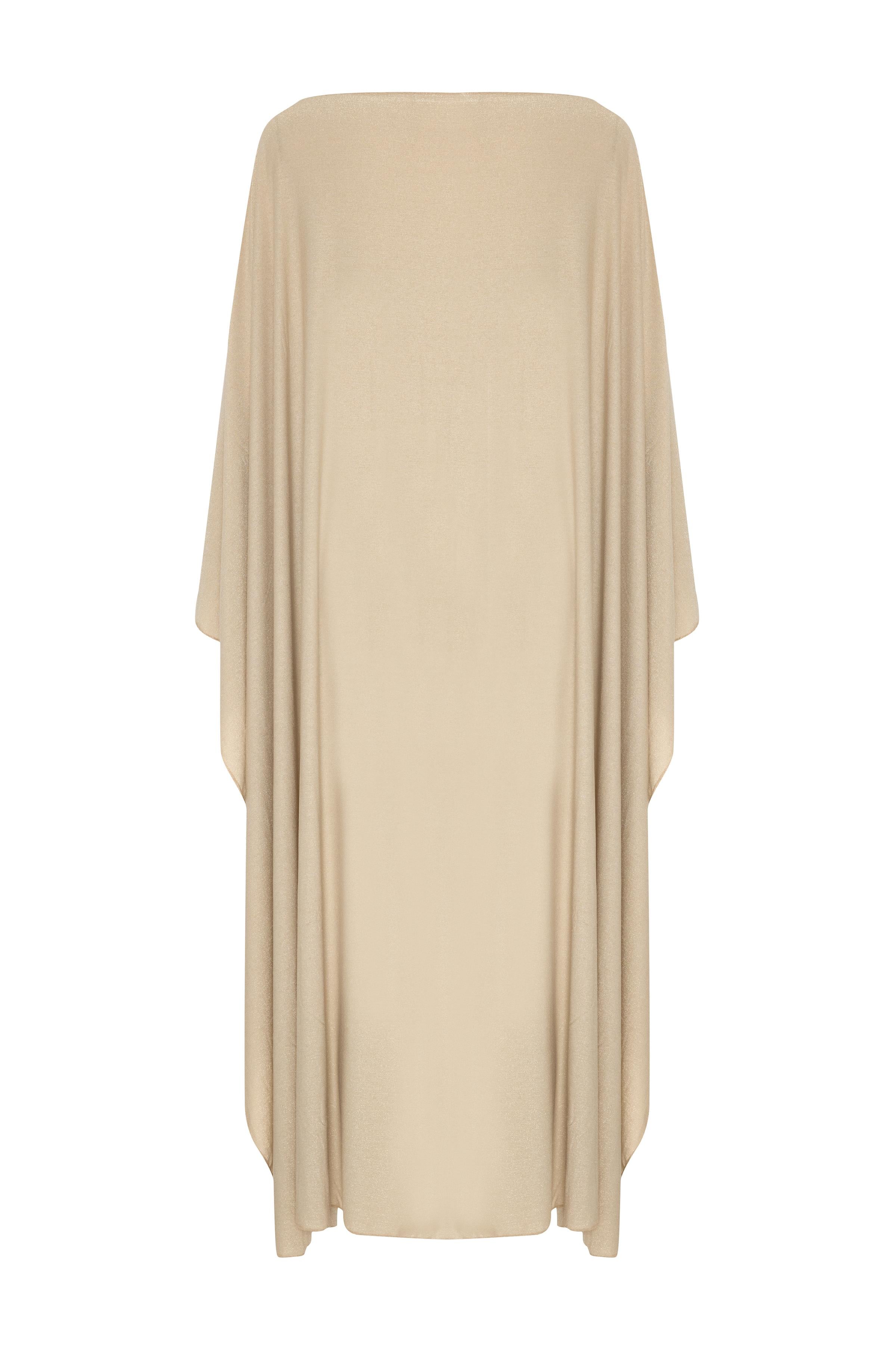 Gold Lurex Kaftan