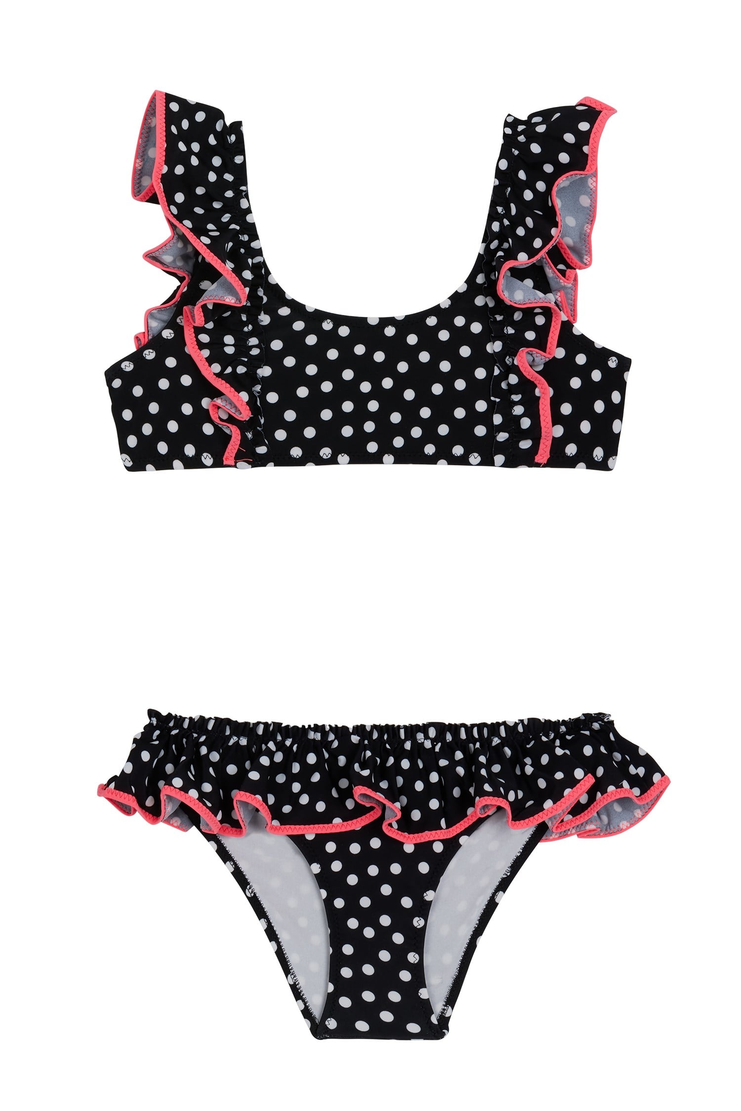 Kids Puantiye Desenli Bikini Takım