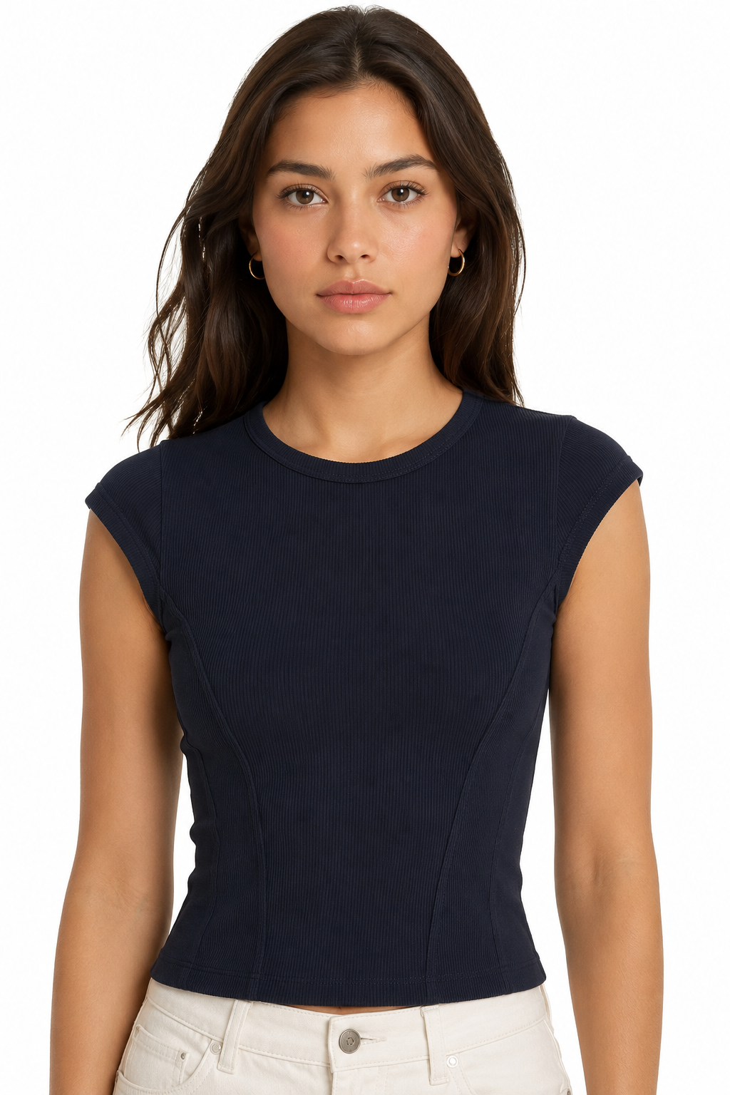 Oval Yaka Body - Lacivert