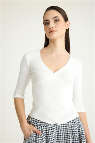 KRUVAZE T-SHIRT - EKRU