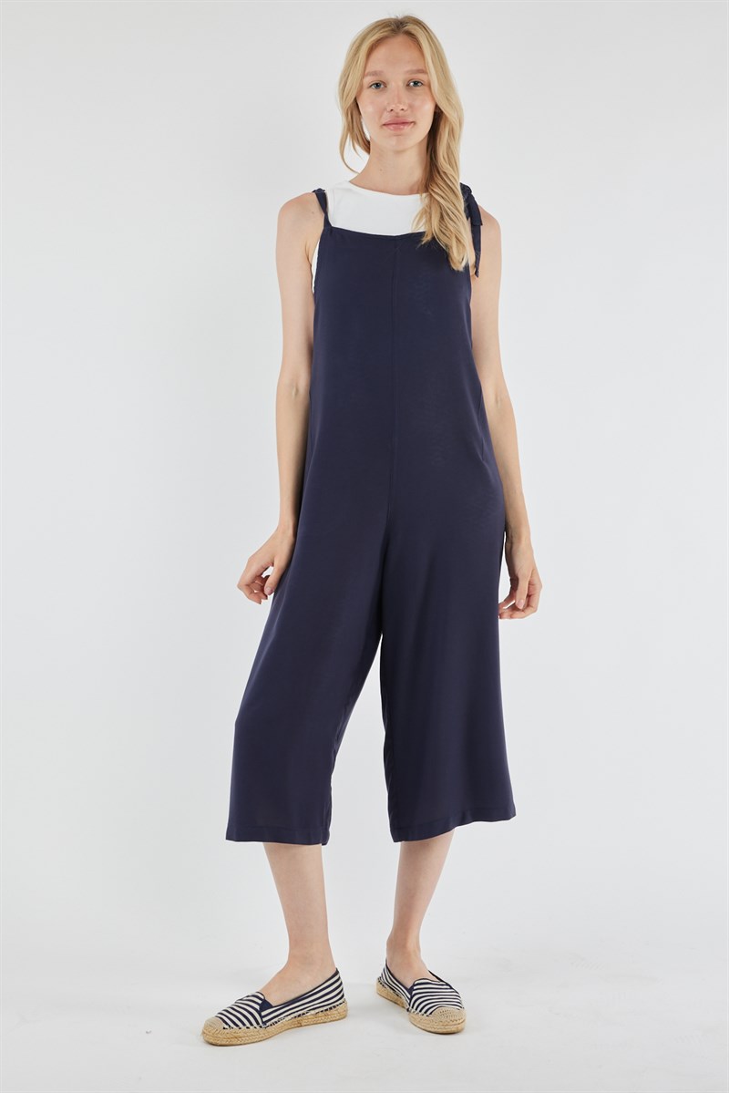 Askılı Salopet - Lacivert