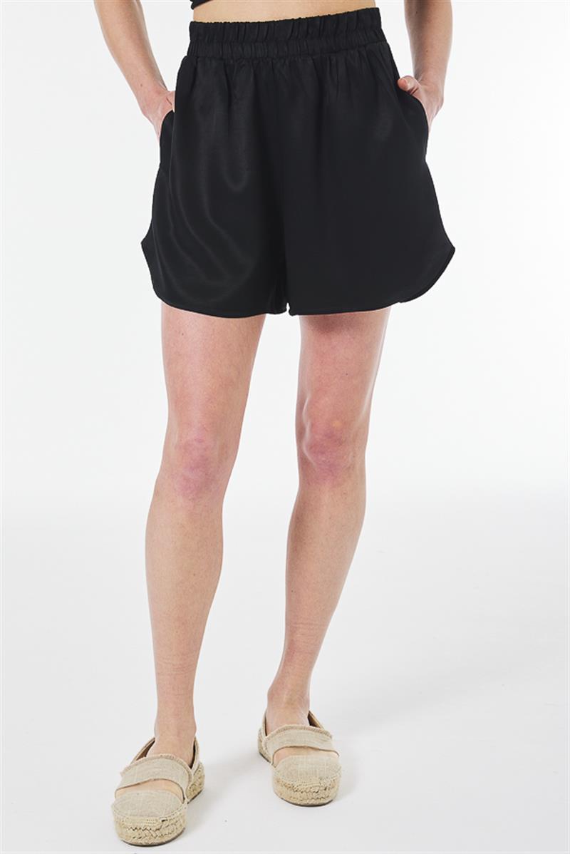 Cepli Şort - Siyah