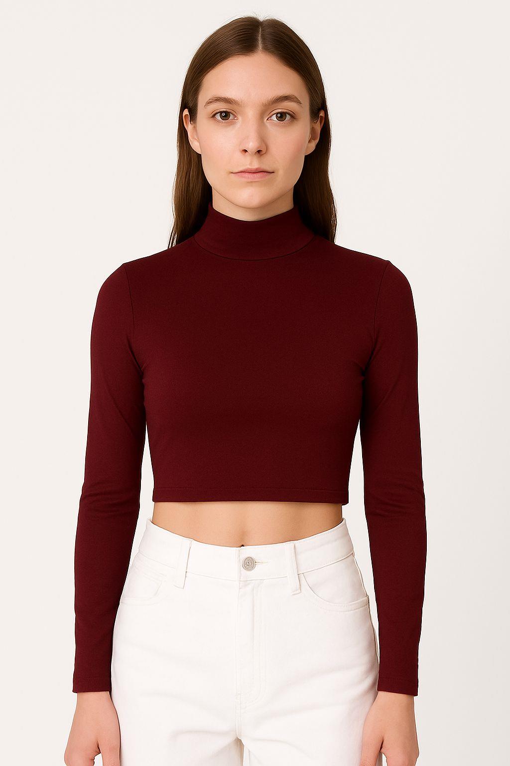 Crop Body-Bordo