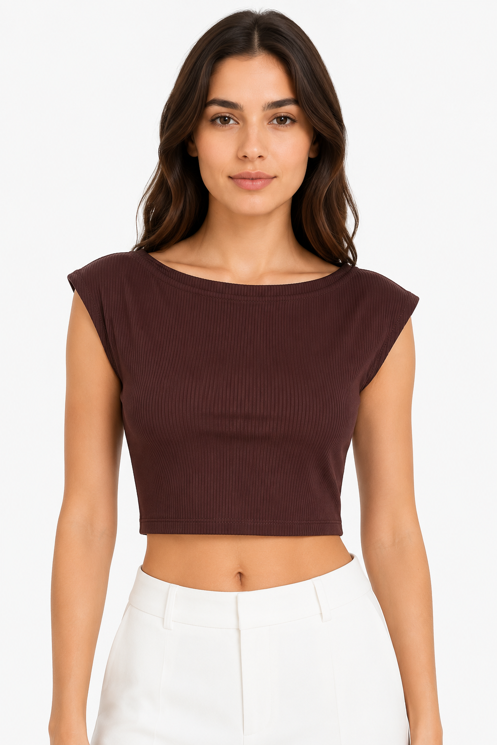 Crop Body - Kahverengi