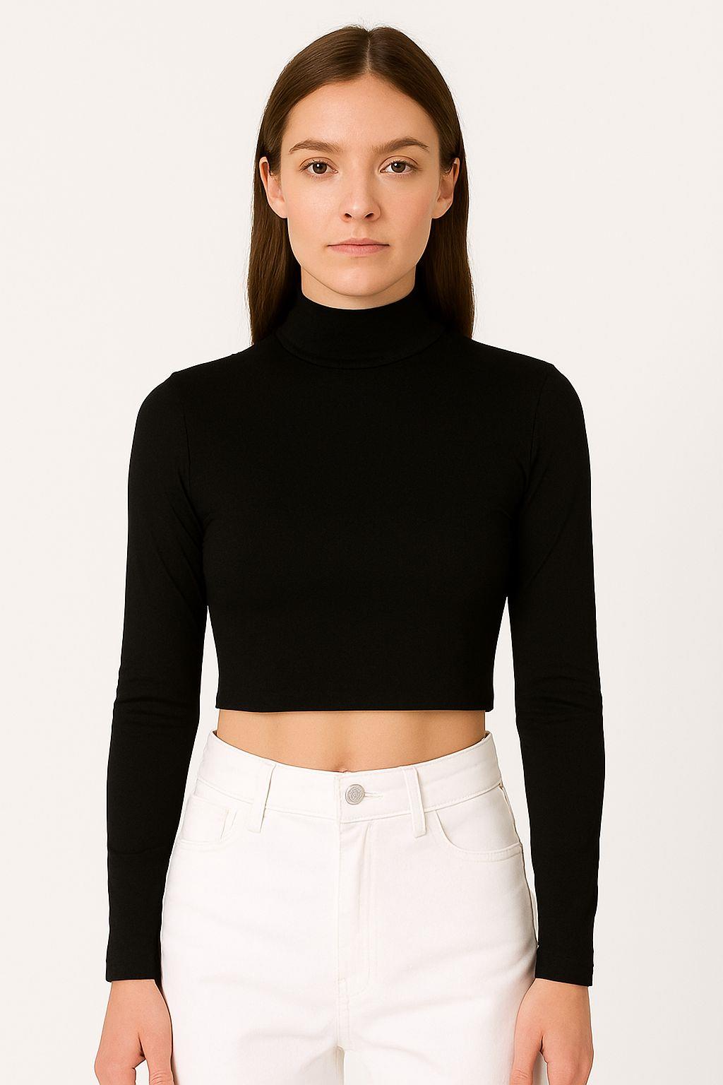 Crop Body-Siyah