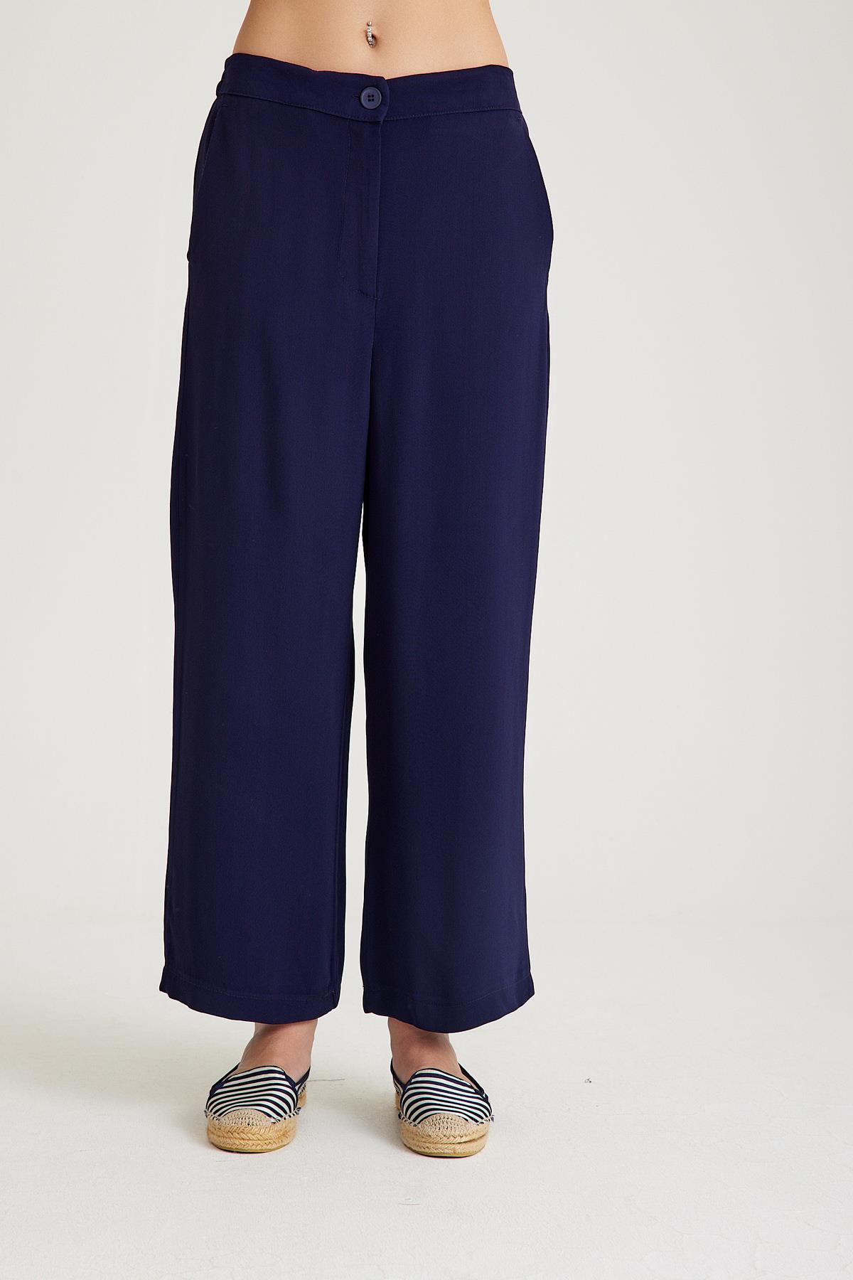 Geniş Paça - Lacivert