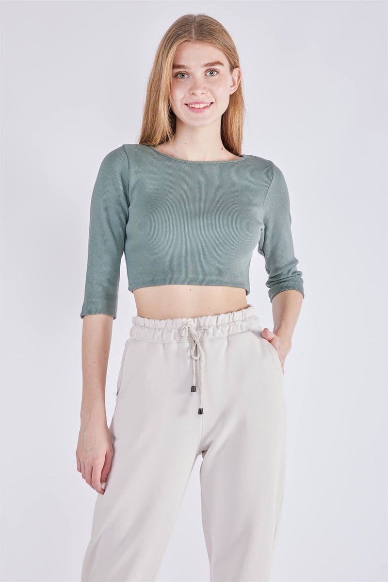 Kısa Tişört - Mint