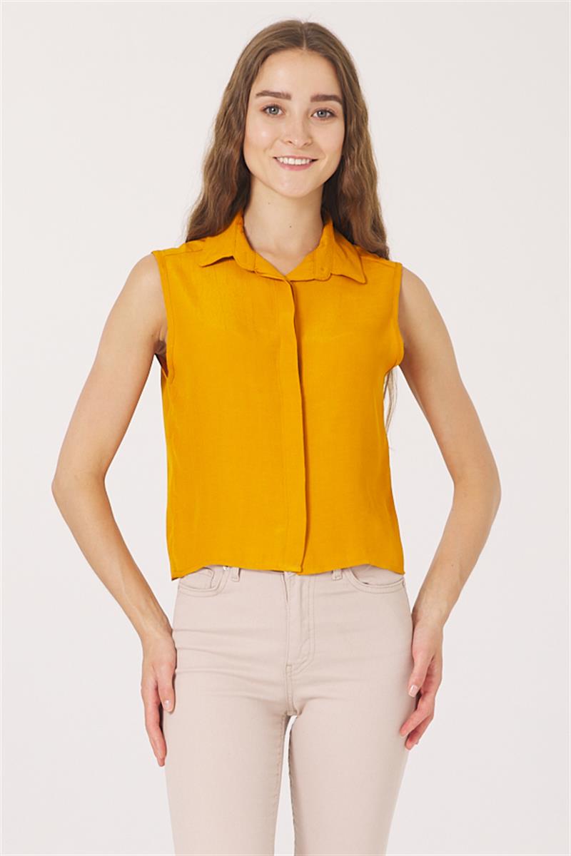 Kolsuz Gömlek - Hardal