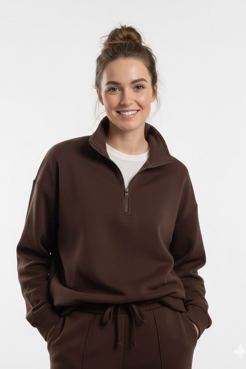 Sweatshirt - Kahverengi