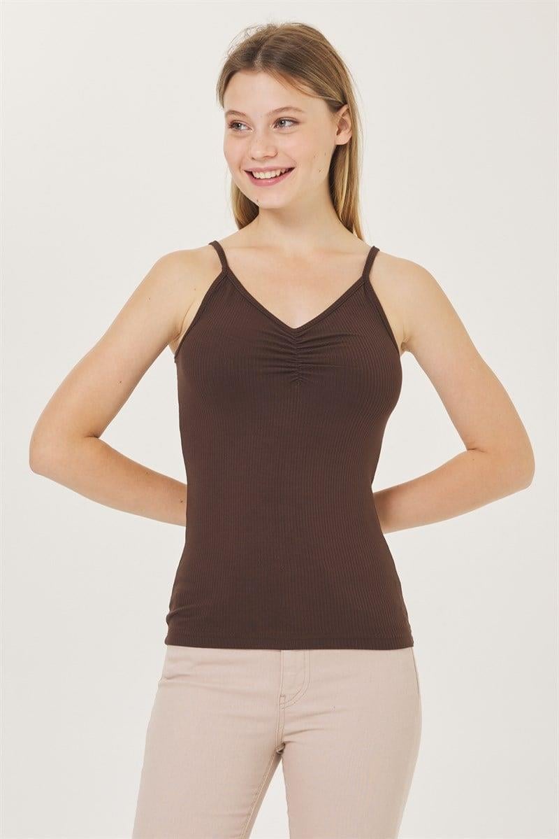 V Yaka Atlet - Kahverengi