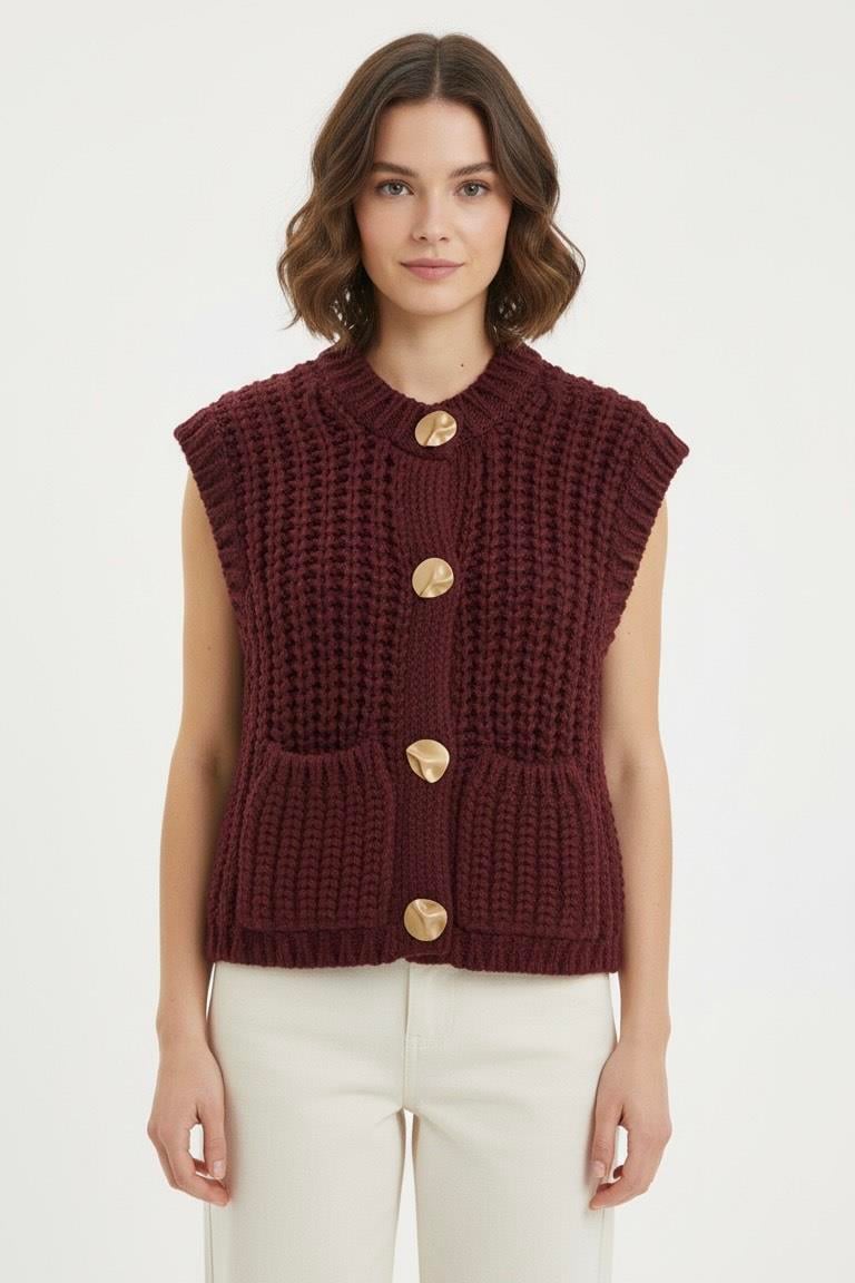 Yelek-Bordo