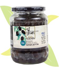 Organik Siyah Zeytin 420 gr