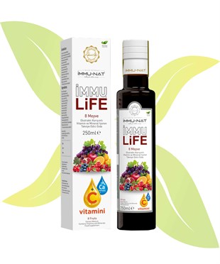 İmmunat İmmu Life 8 Meyve Karışımlı Ekstrakt 250 ml