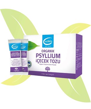 Organik Psyllium İçecek Tozu 240 gr (4 gr X 60 lı Stick)