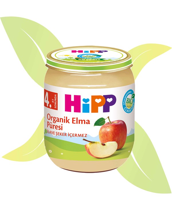 Hipp Organik Elma Püresi 125g