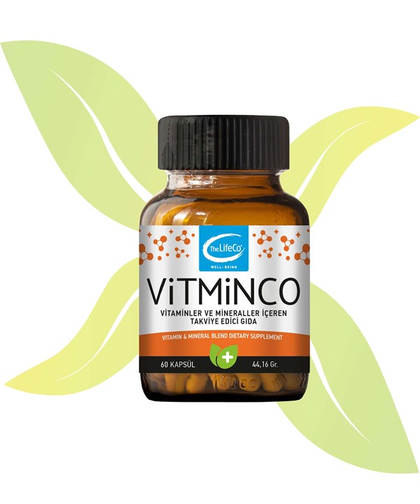 VitminCo (Vitamin Mineral Karışımı) 60 Kapsül