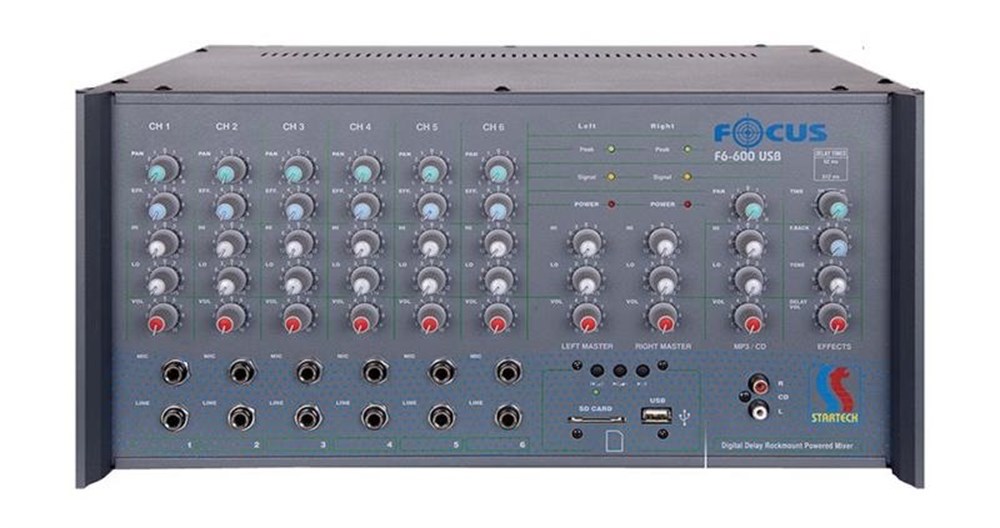 Startech F6-600 USB 2x300 Watt Stereo Anfi