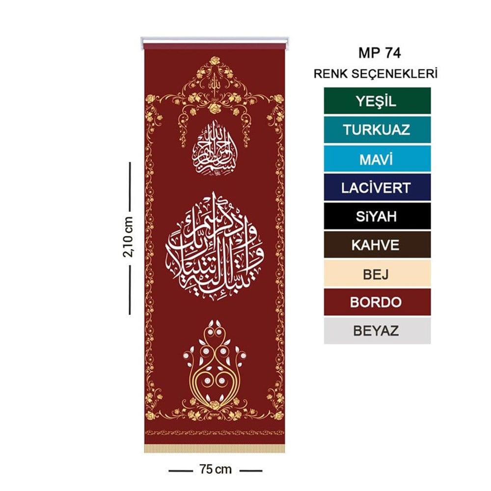Storlu Minber Perdesi - MP74