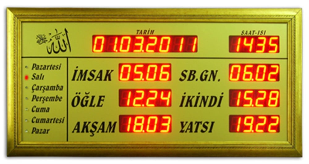 VAKİTMATİK VAKİT-38Y gün