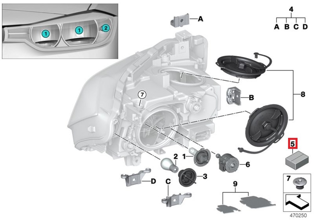 BMWSET KÜÇÜK PARÇALAR