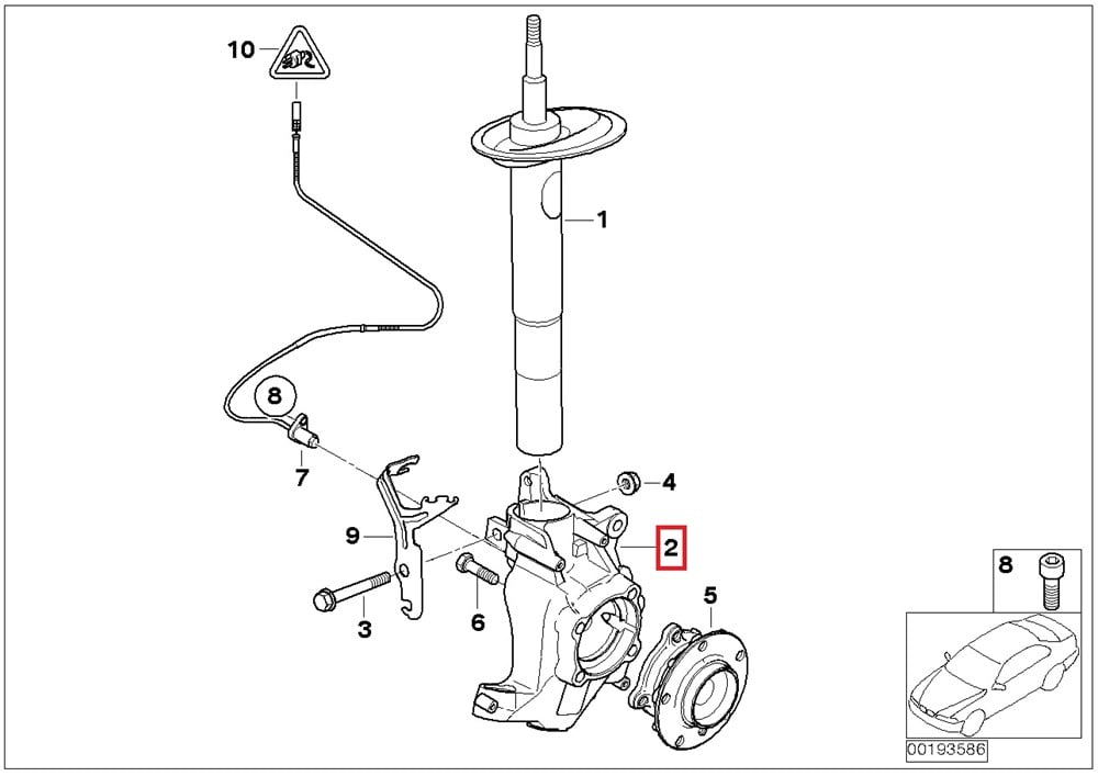 BMWPOYRA YATAĞI, SOL