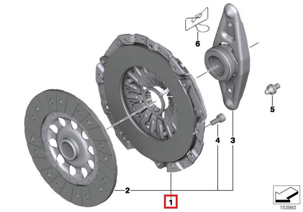 BMWSET, DEBRİYAJ PARÇALARI